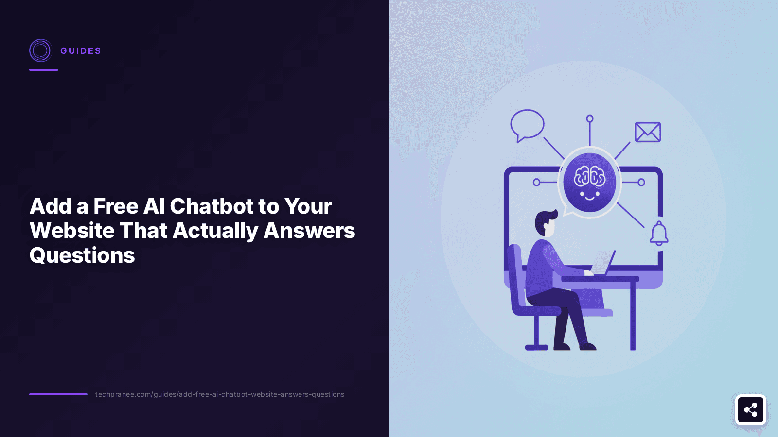 Add a Free AI Chatbot to Your Website That Actually Answers Questions