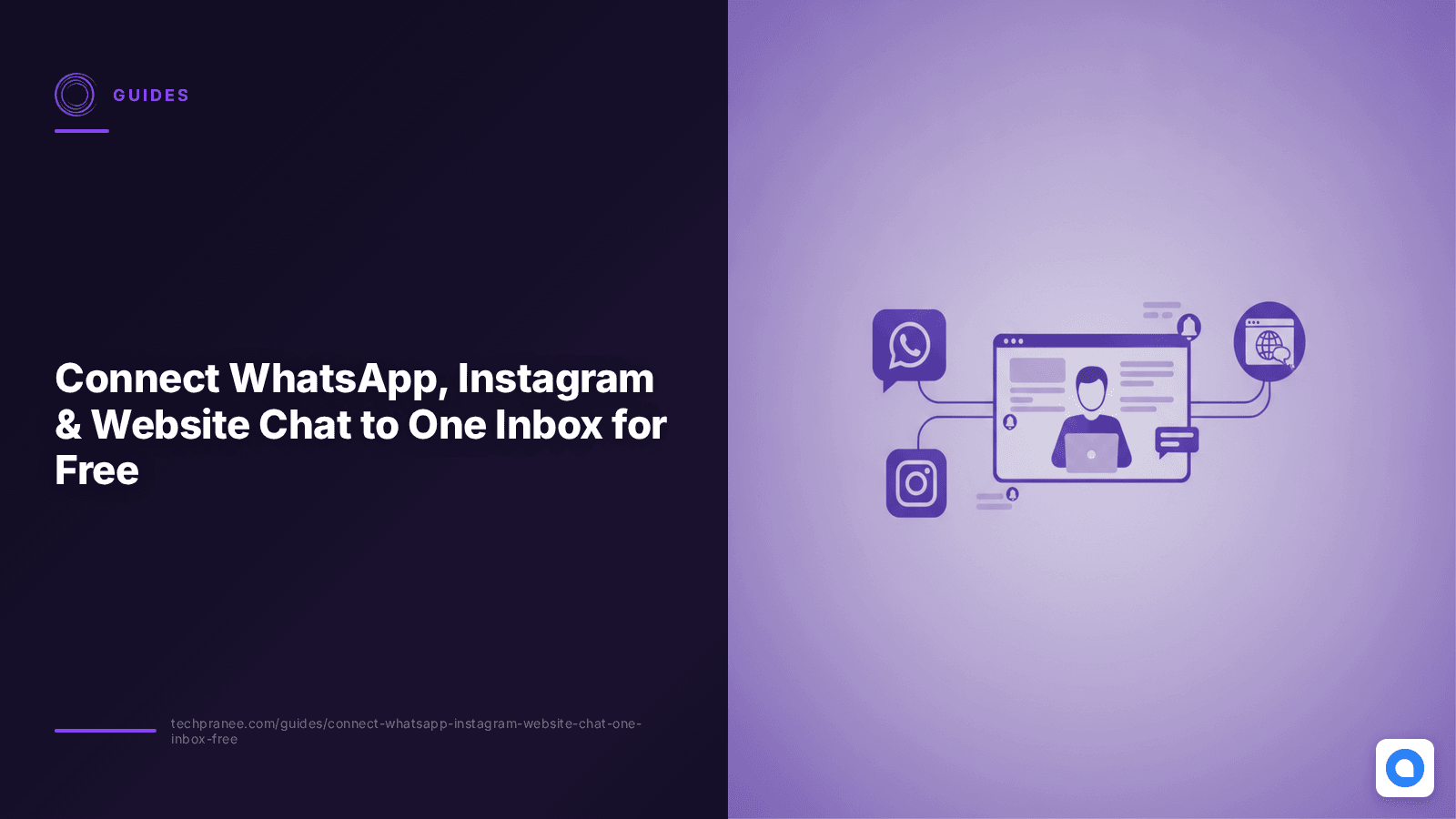 Connect WhatsApp, Instagram & Website Chat to One Inbox for Free