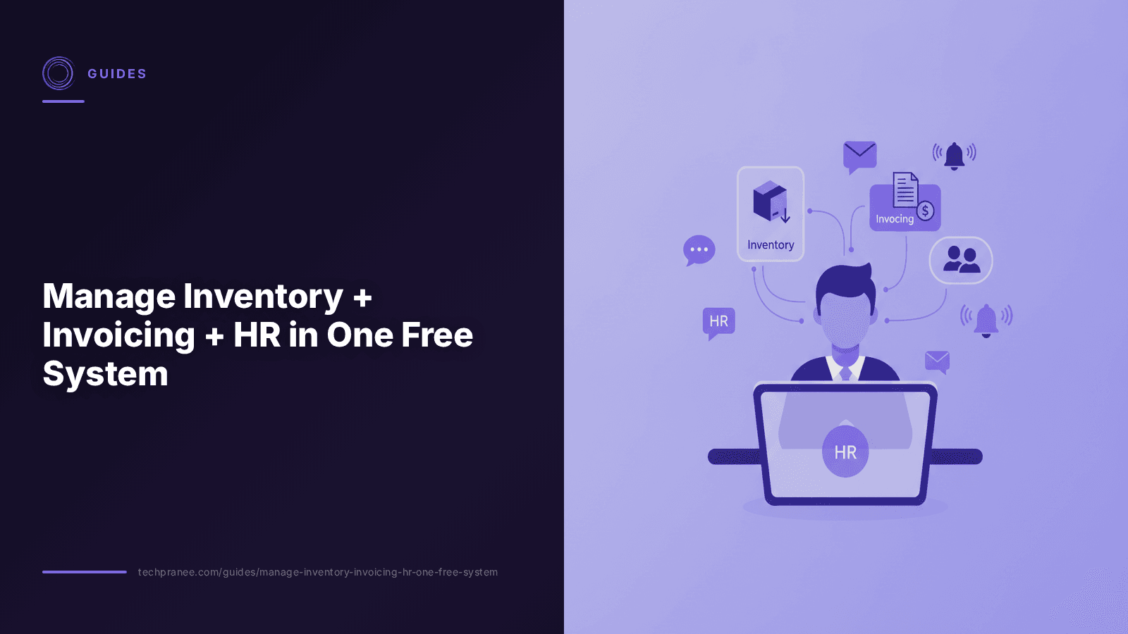 Manage Inventory + Invoicing + HR in One Free System