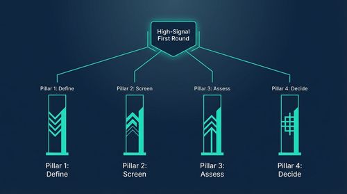 The Fix: A Four-Pillar Framework for a High-Signal First Round